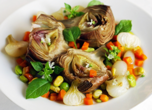 Artichauts à la barigoule