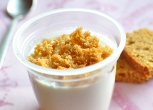 Blanc-manger au pain d'épices