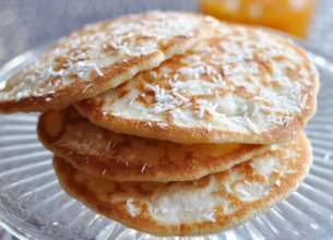 Blinis à la noix de coco