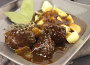 Boeuf à la bière brune