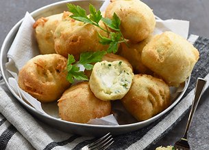 Croquettes de pommes de terre au Société Crème 