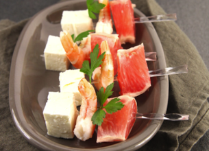 Brochettes apéritives