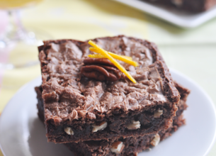 Brownies choc'orange