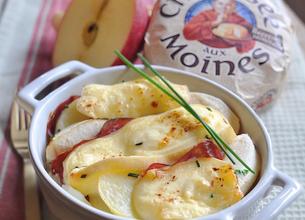 Chaussiflette aux 2 pommes et bresaola