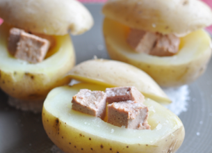 Chéries au foie gras