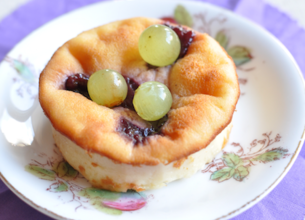 Clafoutis des vendangeurs au yaourt Sveltesse