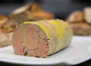 Ballotine de foie gras mi-cuit