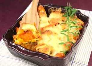 Gratin de potimarron aux râpé 3 Saveurs
