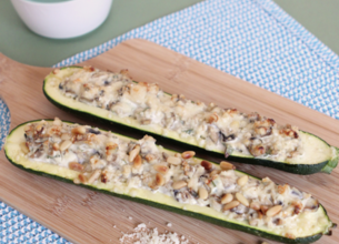 Courgettes farcies