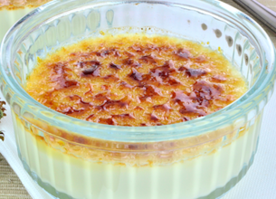 Crème brûlée infusion de thym