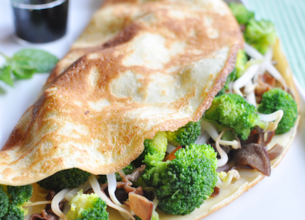 Crêpe salée végétarienne