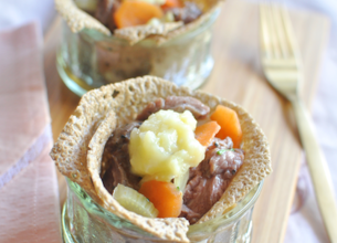 Emincé de boeuf à la bière de blé noir