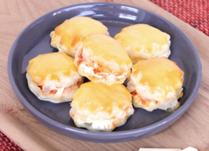 Feuilletés au fromage nature avec Paprika