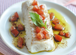 Filet de dorade, sauce vierge Président