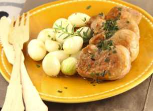 Filet mignon de porc au miel