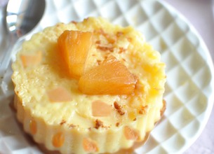 Flan à l'ananas