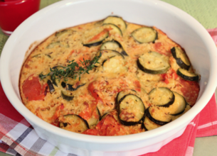 Flan aux courgettes