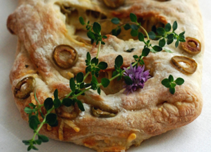 Fougasse aux olives Fougasse aux olives