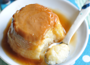 Gâteau de riz au caramel