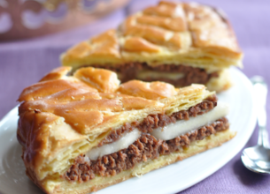Galette des rois aux poires et au Nutella