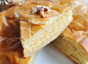 Galette des rois aux noisettes