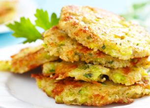 Galettes de carottes au fromage Président