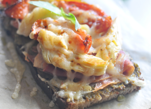 Grande tartine à l'italienne 