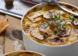 Gratin Dauphinois revisité au râpé 3 Saveurs