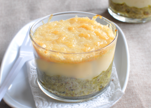 Hachis de poisson au pesto