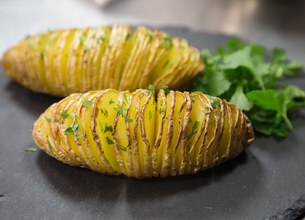 Pommes de terre “hasselback” Président (à la suèdoise)