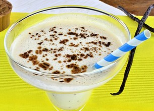 Milkshake choco-banane bio  