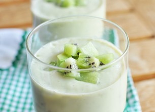 Milkshake aux fruits panaché