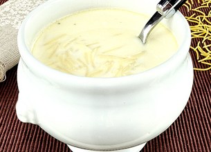 Soupe vermicelles au lait