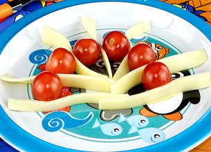 Salade tomates - gouda | Dès 1 an