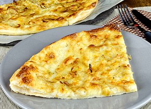 Tarte fine au fenouil et au chèvre