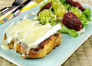 Brioche perdue coulant de Brie de Meaux Saint Faron