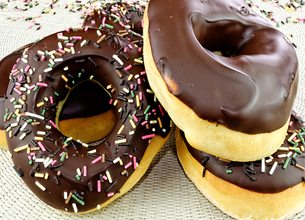 Donuts cuits au four