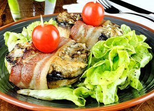 Champignons farcis aux Petits Chèvres Doux