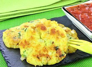 Petites Galettes aux herbes