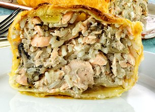 Coulibiac de saumon