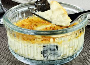 Crème brûlée truffée