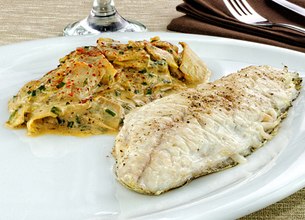 Filet de dorade au lait d'amande