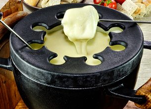 Fondue savoyarde au Reblochon