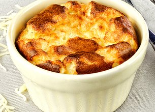 Petits soufflés au fromage fondant