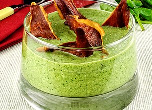 Crème de fenouil et de pousses d'épinard Crème de fenouil et de pousses d'épinard