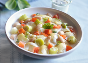 Minestrone d'hiver crémeux