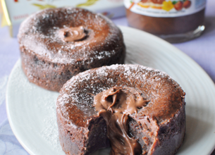 Moelleux coeur Nutella