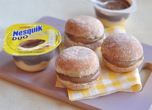 Beignets chocolat vanille