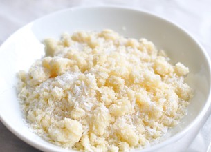 Pâte à crumble à la noix de coco