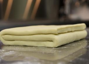 Pâte feuilletée inversée